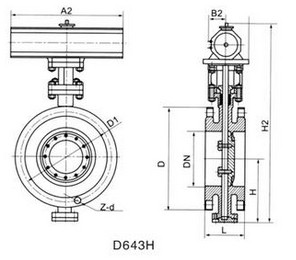 d643h氣動(dòng)蝶閥